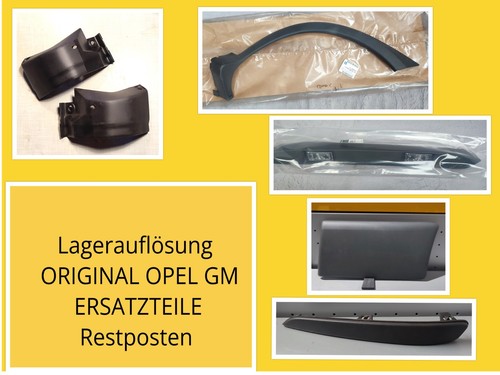 Lagerauflösung orig opel - lagerauflÖsung:,