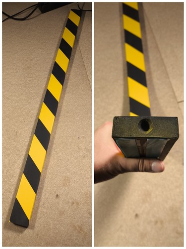 Rammschutz quadratisch - rammschutz, 1m